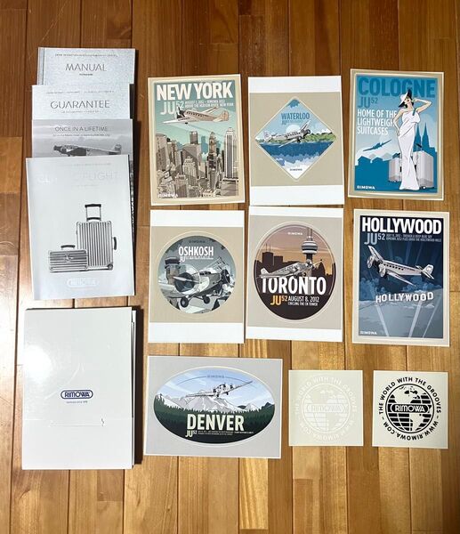 リモワ RIMOWA 付属品 ステッカー