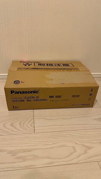 パナソニック Panasonic 住宅用分電盤 コンパクト21 コスモパネル BQR8382 開封のみ未使用