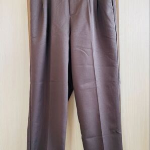 【新品未使用品】しまむら MUMU テーパードパンツ Mサイズ ブラウン