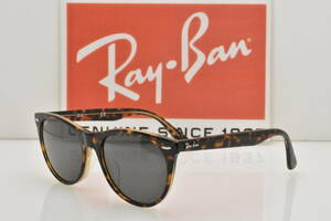 ★新品・正規輸入品！Ran.Ban レイバン RB2185F 1292B1 WAYFARER Ⅱ ウェイファーラー Ⅱ ハバナトランスパレントブラウン ダークグレー★