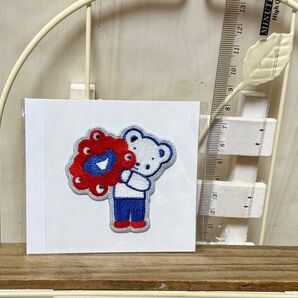 万博 ファミリア familiar ミャクミャク 刺繍 ワッペン 新品 完売