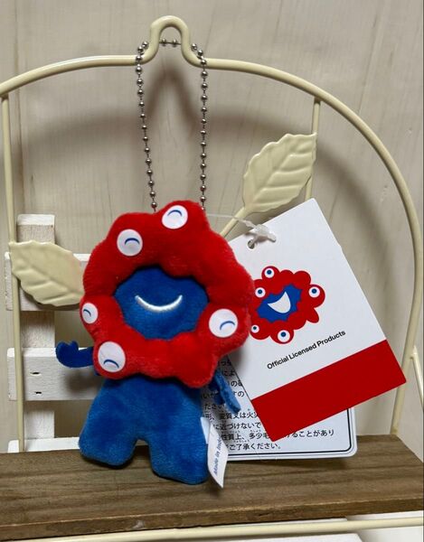 万博 ミャクミャク 新品 プチ マスコット キーチェーン ニコニコ ぬいぐるみ 新品
