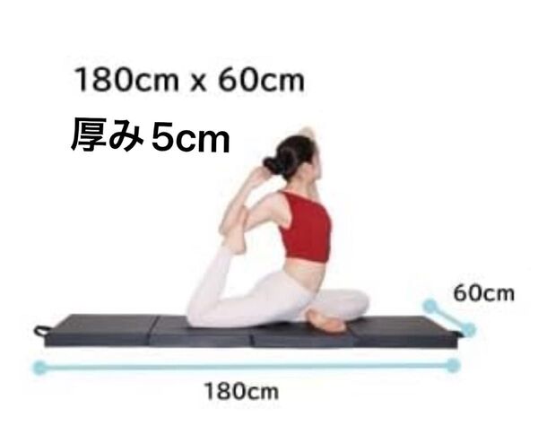 ヨガマット プレイマット 折りたたみ式 厚み5cm FLEX-PULSE(フレックスパルス)