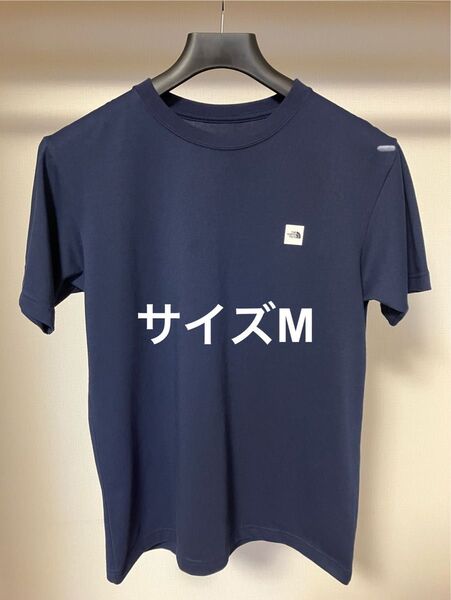 THE NORTH FACE ノースフェイス ボックスロゴTシャツ ネイビー サイズM