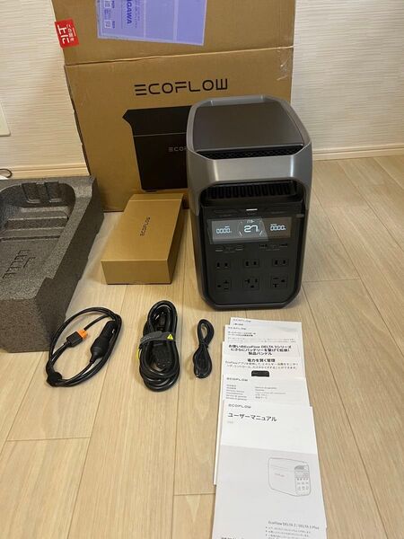 ECOFLOW DELTA3 1024Wh 急速充電 エコフロー24年発新モデル