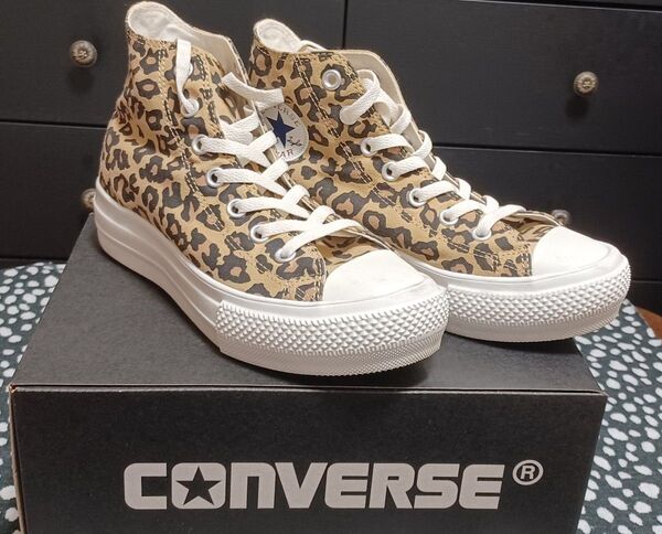 CONVERSE ALL STAR ★ヒョウ柄 レオパード ハイカットスニーカー 軽量