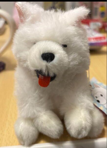 くったりサモエドくん ぬいぐるみキーホルダー