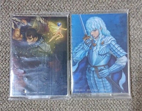 【一番くじ ベルセルク 】 E賞 アクリルスタンド 原画イラスト ガッツ&グリフィス【匿名配送】【未開封品】