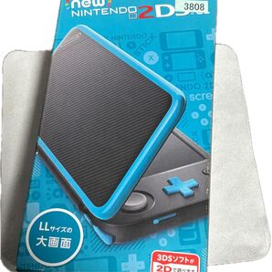 【中古】Nintendo 2DS LL ターコイズ ポケモンバンク ポケムーバー 正規 ソフトリリース難あり 任天堂 ニンテンドー