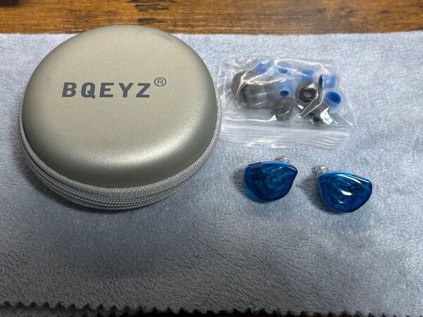 【中古】BQEYZ Summer 1DD+1BA+PZT 有線イヤホン 中華イヤホン ケーブル欠品