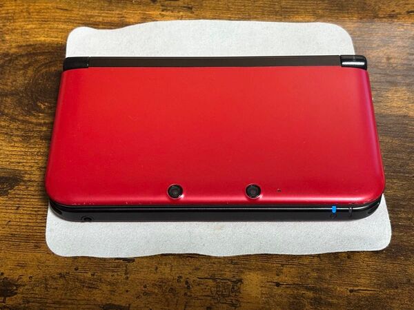 【中古】Nintendo 3DS LL レッド バッテリー交換済み 本体とタッチペンのみ Nintendo 任天堂