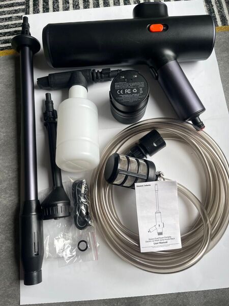 【値下げ】Baseus 電動カーウォッシュスプレーノズル未使用品