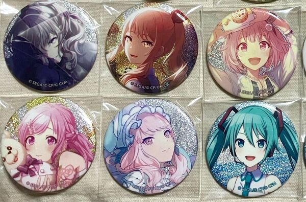 プロセカ 缶バッジ まふゆ 瑞希 えむ ミク