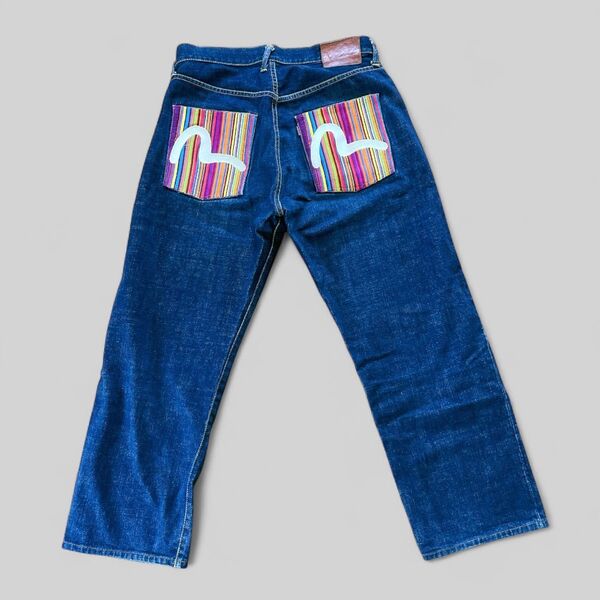 EVISU エビス Lot2000 No.2 デニムパンツ カモメステッチ 34 ジーンズ デニムパンツ エヴィス ヴィンテージ