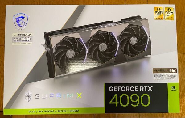 ①/② MSI GeForce RTX 4090 SUPRIM X 24G