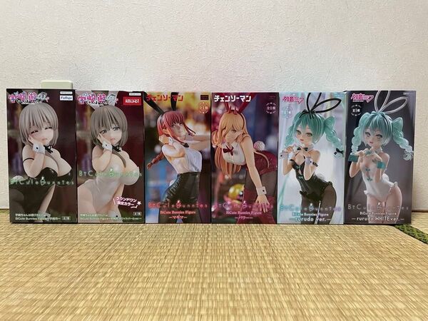 BiCute Bunnies Figure フィギュア 宇崎月 マキマ 初音ミク 6個