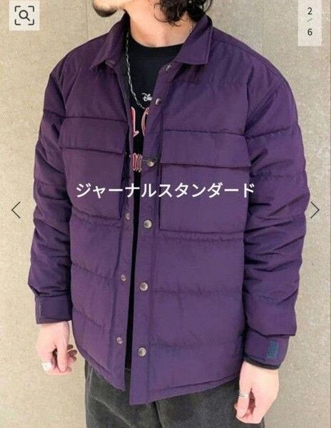 ジャーナルスタンダード ラスカ ネイビー ダウンジャケット L ダウンジャケット シンプル