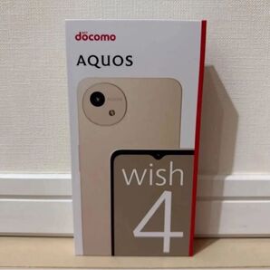 SHARP AQUOS wish4 SH-52E 本体 SIMフリー ドコモ版 ホワイト