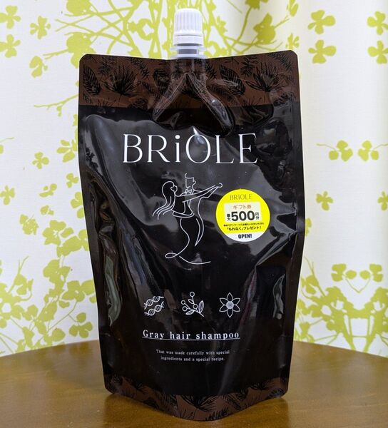 BRiOLE ブリオーレ ヘアカラークリームシャンプー オニキスブラウン ONYX BROWN 250g