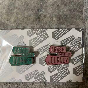 嵐 ARASHI EXHIBITION "JOURNEY" ピンバッジ 2個セット