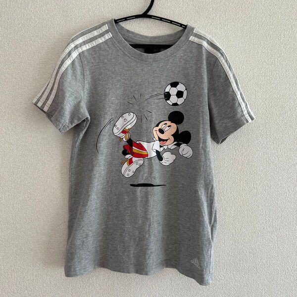 アディダス adidas ミッキー コラボ 半袖 Tシャツ キッズ 150㎝