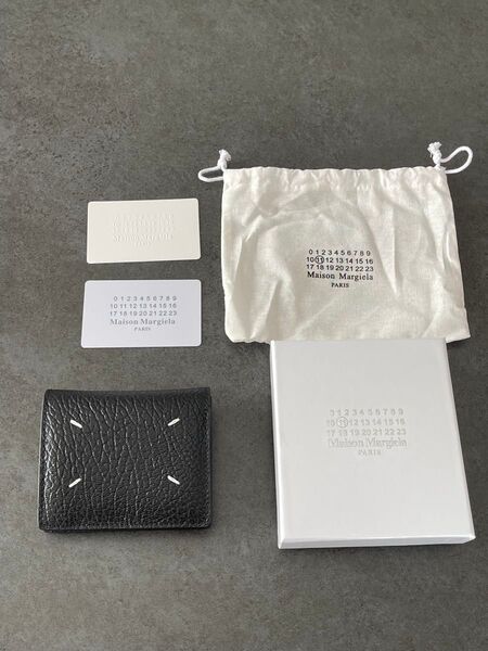Maison Margiela マルジェラ 二つ折り財布 ブラック