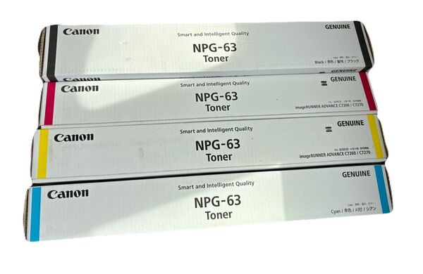 キャノン NPG-63 トナー 4色セット