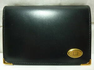  Dunhill dunhill card-case card-case WM4300A oxford beautiful goods!!