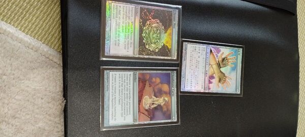 MTG カードfoil 3枚セット 金属モックス 雲石の工芸品 手甲