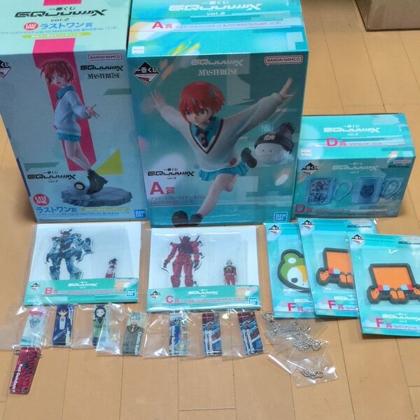 ガンダム GQuuuuuuX ジークアクス 一番くじ MASTERLISE ラストワンABCDEF賞セット