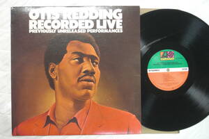 輸入盤ＬＰ　Otis Redding Recorded Live (Previously Unreleased Performances) 　(Atlantic SD 19346)