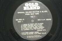 ＬＰ VA. ORIGINAL GOLDEN R&B FROM NEWYORK Joe Haywood,Sam&Bill,George Freeman,Howard Tate (GOLD BLEND RECORD GB4501)　_画像4