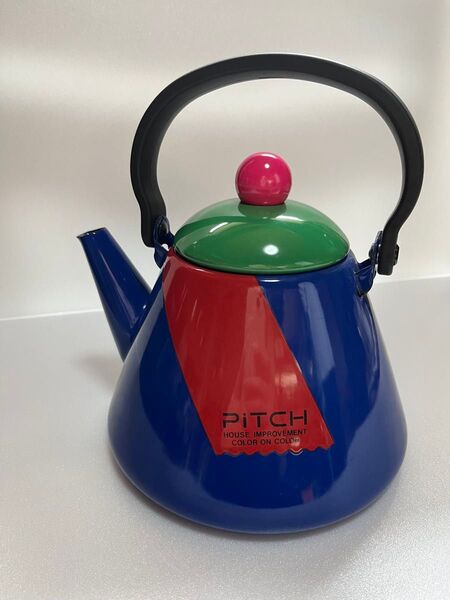 昭和レトロ 富士琺瑯工業 ピッチホーロー ケトルやかん PITCH ハニーウェア