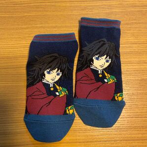 靴下 子供 18-21cm 鬼滅の刃 冨岡義勇