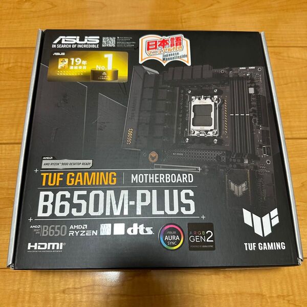 ASUS TUF GAMING B650M-PLUS マザーボード 新品未使用