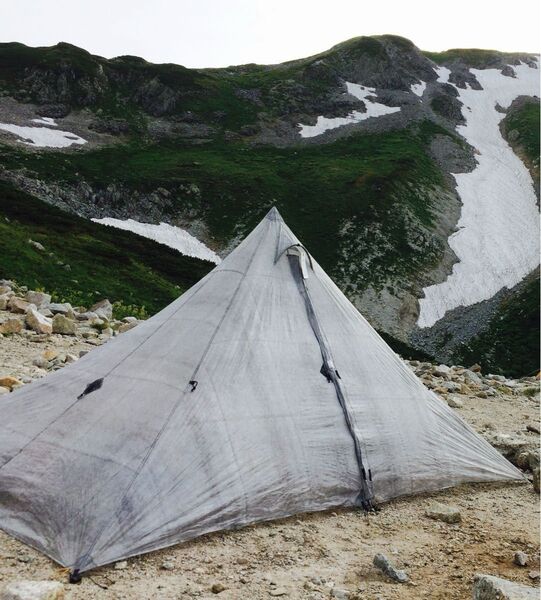 LOCUS GEAR KHUFU CTF3 BLACK 旧ロゴ + ZPACKS カーボンポール + モスキートネット