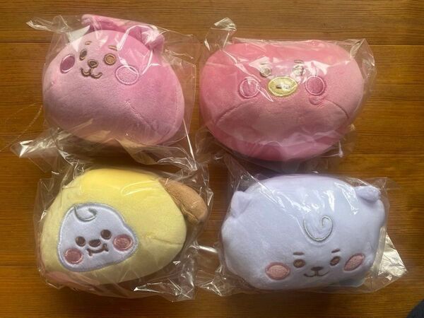 BT21 BABY もっちんもっちん COOKY&TATA&CHIMMY&RJ 4点セット