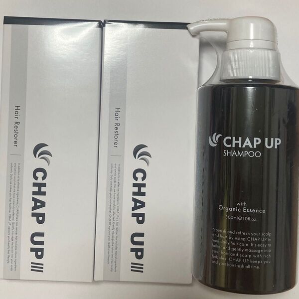 【新品未開封】チャップアップ シャンプー 1本 薬用 育毛剤 2本 CHAPUP