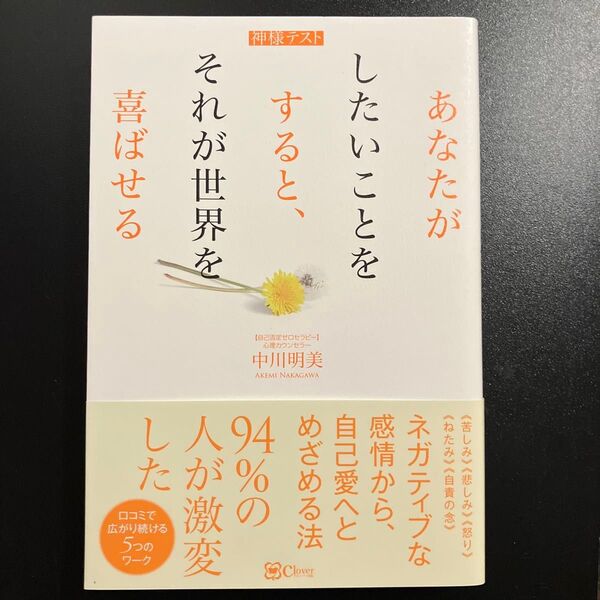 あなたがしたいことをすると、それが世界を喜ばせる 中川明美