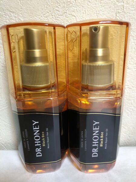 DR.HONEY ブラックビー モイスト リペア ヘアオイル 100mL 2本セット