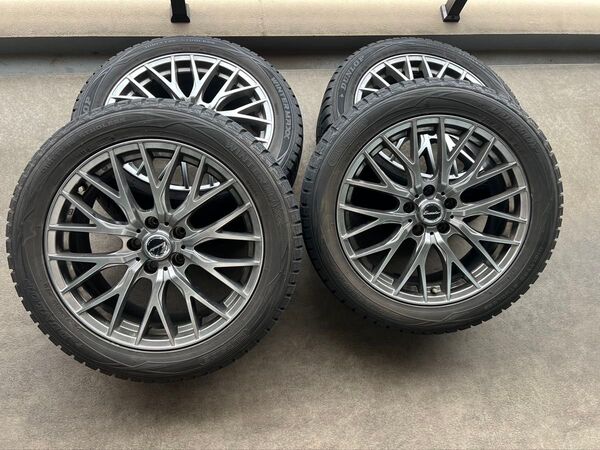 235/50R18 アルファード スタッドレスタイヤ アルミホイール4本セット 235 50 18