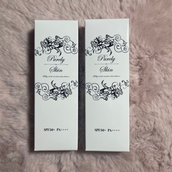 ピュアリースキン 薬用リンクルケア美白リキッドファンデーションLO 26g SPF50+PA++++ 2個