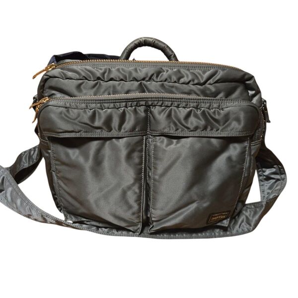 PORTER / TANKERSLING BAG W zip(XL) ポーター タンカー セージ