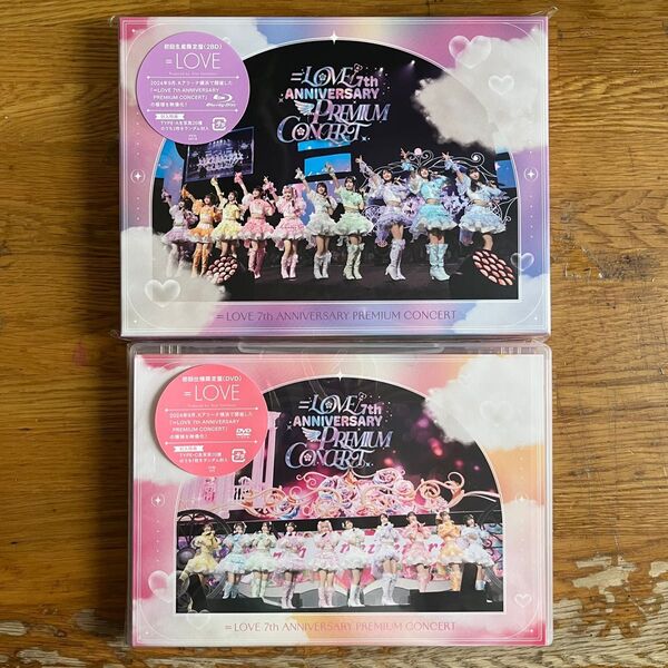 = LOVE イコラブ 7周年コンサート 初回生産限定盤&初回仕様限定盤 Blu-ray DVD 2枚セット