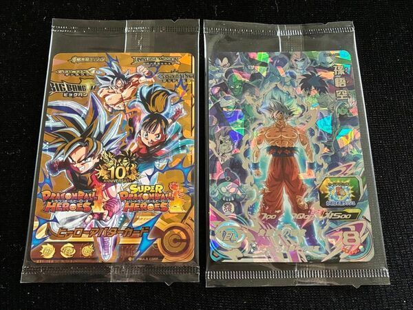 新品未開封品 10周年記念アバターカード金箔 UGM10-LSEC2孫悟空:GT UGM10-LSEC孫悟空 宝箱当選品 鳥山明