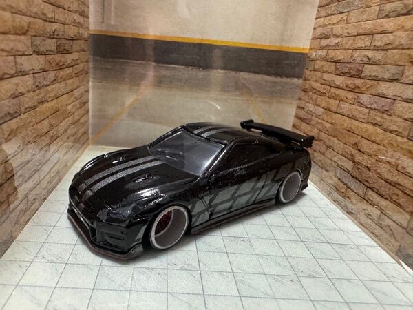 日産 GT-R ミニカー トミカ シャコタン 深リムアルミ ホットウィール ワイルドスピード