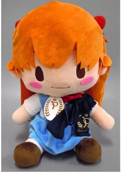 セガ限定 エヴァンゲリオン ふわぷち Preciality Lぬいぐるみ アスカ