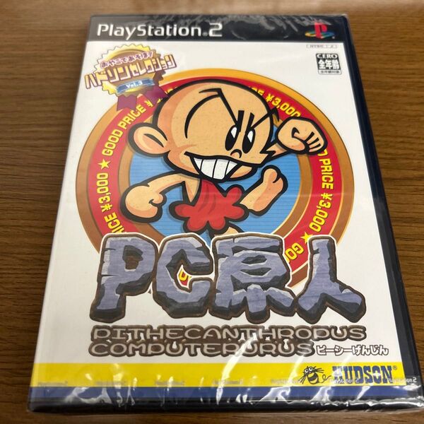 【PS2】 ハドソンセレクション PC原人