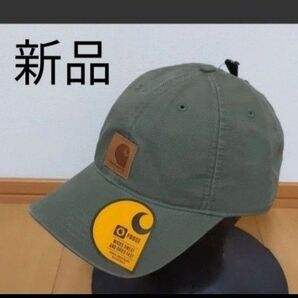 新品 カーハート キャンパスcap アーミーグリーン