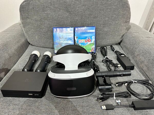 PlayStation4 VR + モーションコントローラー + ゲーム2本セット